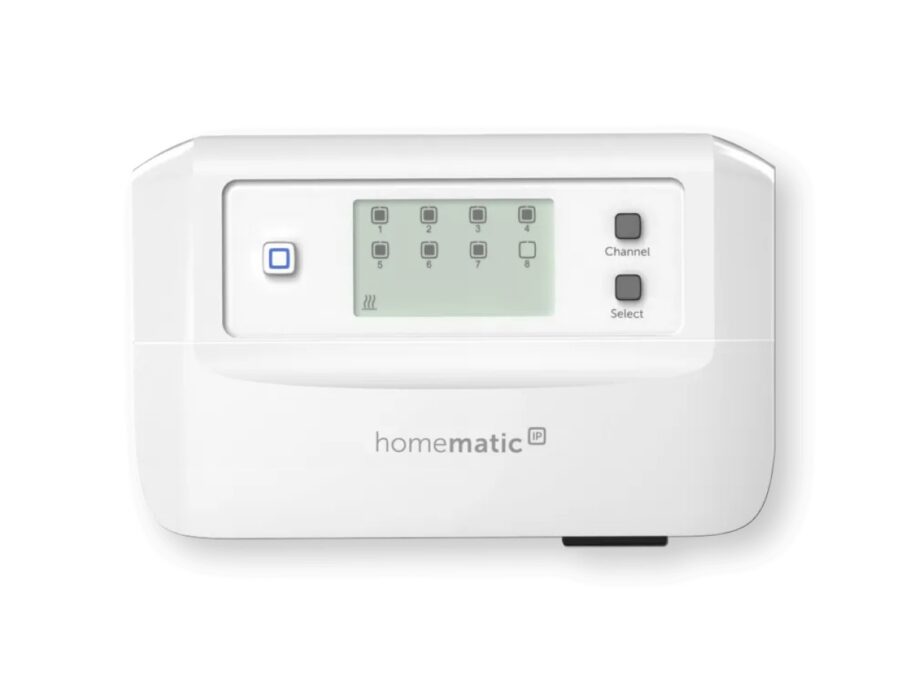 Termostat pentru incalzirea in pardoseala, 8 canale, 230 V / 50 Hz, aplicatie mobila, Homematic HmIP-FALMOT-C8 1 Termostat pentru incalzirea in pardoseala, 8 canale, 230 V / 50 Hz, aplicatie mobila, Homematic HmIP-FALMOT-C8