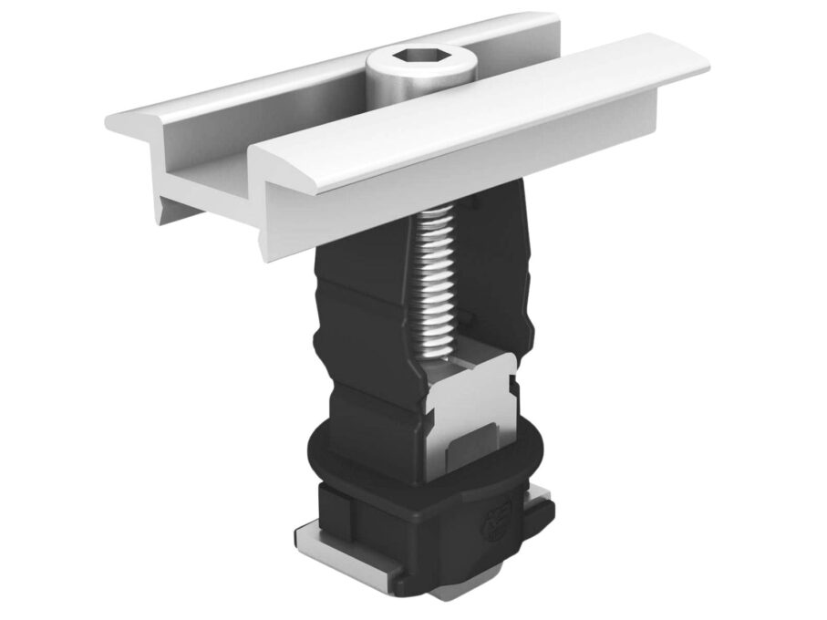 Clema de mijloc, functie clic, pentru cadru de 25-40mm, K2 2004146, aluminiu EN AW 6063 T66, termoplastic si otel inoxidabil A2 1 Clema de mijloc, functie clic, pentru cadru de 25-40mm, K2 2004146, aluminiu EN AW 6063 T66, termoplastic si otel inoxidabil A2