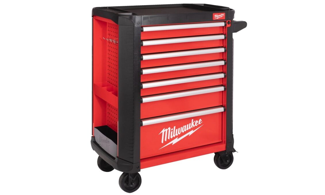Dulap de scule mobil Milwaukee, 78cm, 7 sertare, capacitate 800kg, metalic, 4932478849 1 Dulap de scule mobil Milwaukee, 78cm, 7 sertare, capacitate 800kg, metalic, 4932478849