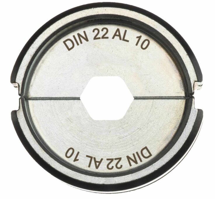 Bacuri de sertizare din aluminiu Milwaukee DIN 22 AL 10, 4932479390