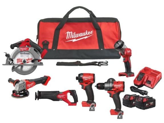 Set scule M18 Milwaukee, pentru insurubat si taiat, 4933498658 1 Set scule M18 Milwaukee, pentru insurubat si taiat, 4933498658