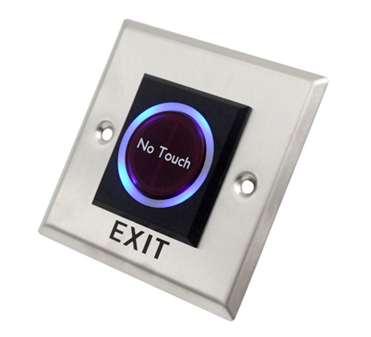 Buton de iesire cu infrarosu fara atingere, Indicator stare LED, NO/NC/COM, SECUKEY Cbutton 7 1 Buton de iesire cu infrarosu fara atingere, Indicator stare LED, NO/NC/COM, SECUKEY Cbutton 7