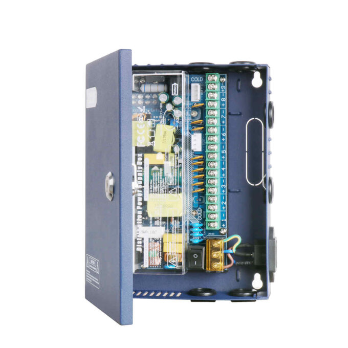 Sursa de alimentare 12V cu backup si 9 iesiri protejate individual, carcasa metal, Safer SAF-XZU201-12-09 1 Sursa de alimentare 12V cu backup si 9 iesiri protejate individual, carcasa metal, Safer SAF-XZU201-12-09
