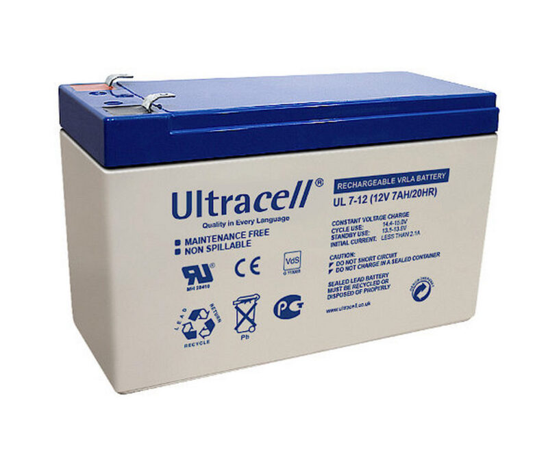Acumulator Ultracell UL7-12 F1, 12V, 7Ah