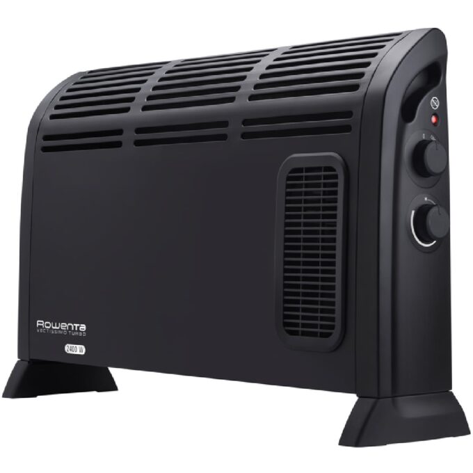 Convector Rowenta Vectissimo CO3035F1 reglabil termostat mecanic functie turbo Negru