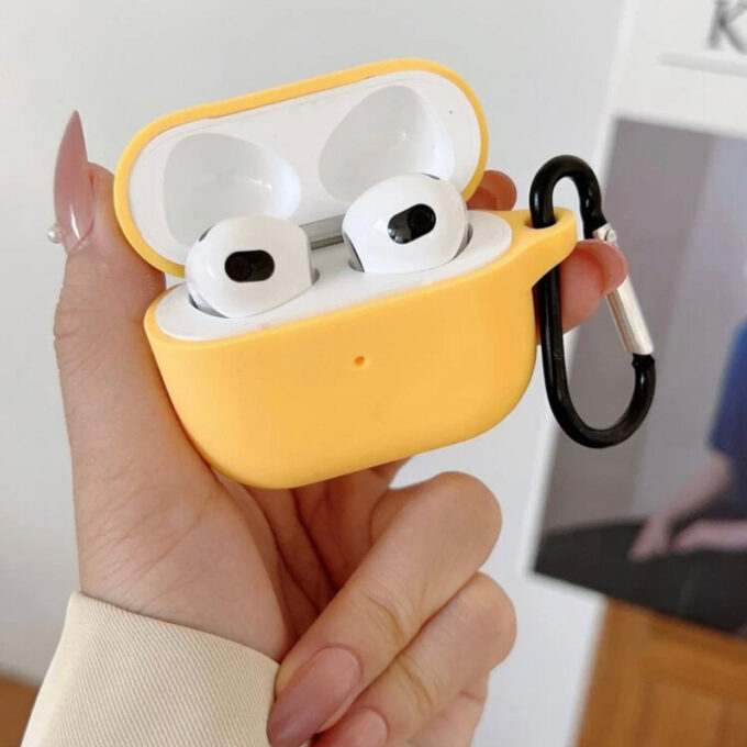AirPods Pro Silicon Case Yellow
