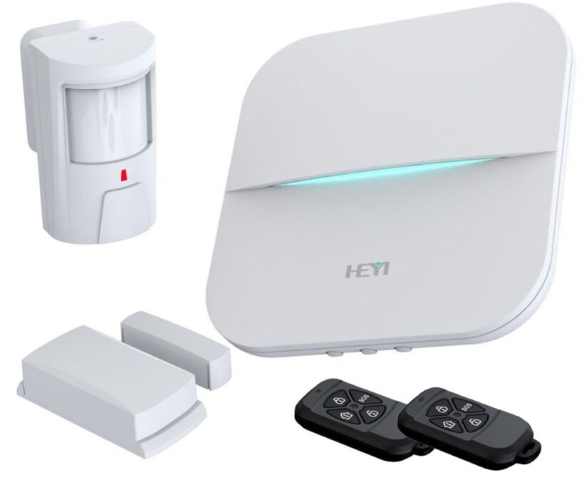 Sistem de alarma wireless, Wi-Fi, GSM, 2 zone, Android/iOS, TCP/IP,  HY-W20