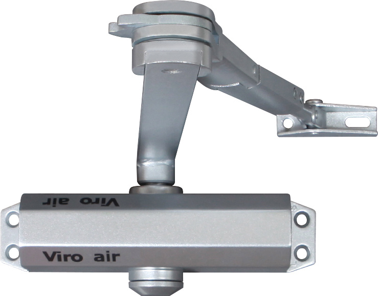 Amortizor VIRO AIR cu pinion si cremaliera, pentru usi de maxim 95cm si 60kg, gri, 118.03.1.212.CE