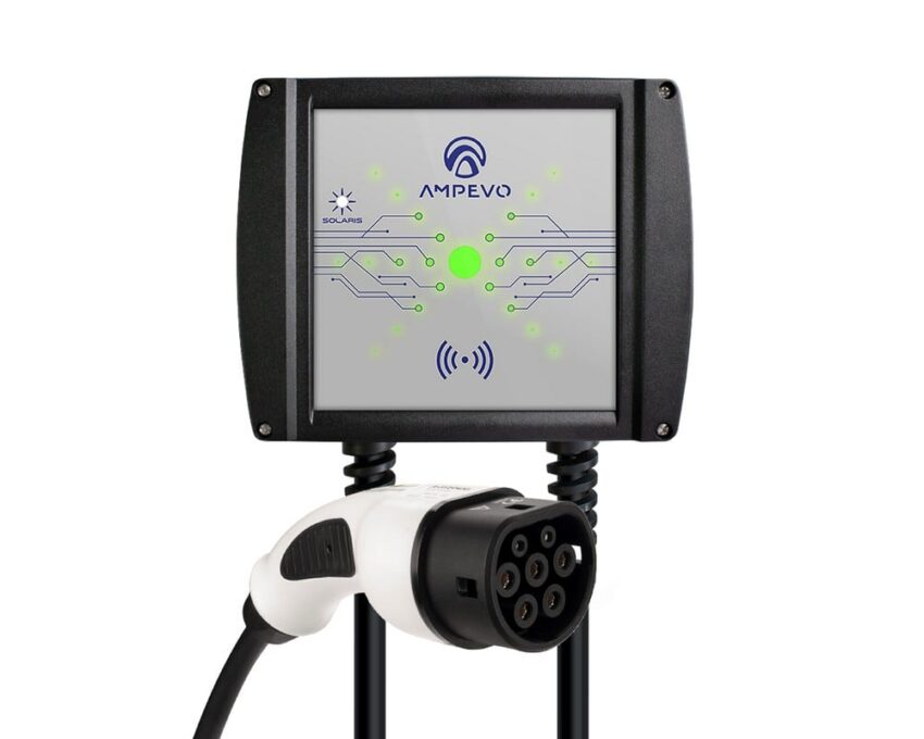 Statie de incarcare pentru vehicule electrice 22kW 32A, IP65, Type2, Ampevo Solaris AMP322T2GC-SOL 1 Statie de incarcare pentru vehicule electrice 22kW 32A, IP65, Type2, Ampevo Solaris AMP322T2GC-SOL