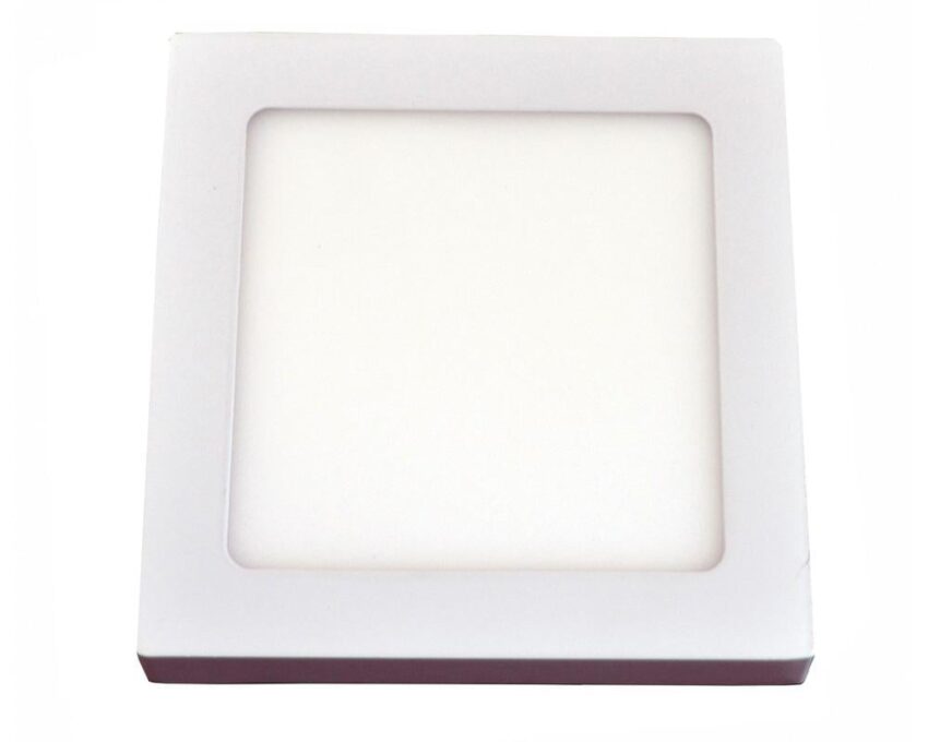 Aplica LED patrata cu montaj aplicat 24W, 3000K, 1850 LM, 30x30cm, Braytron BR-BP04-32400