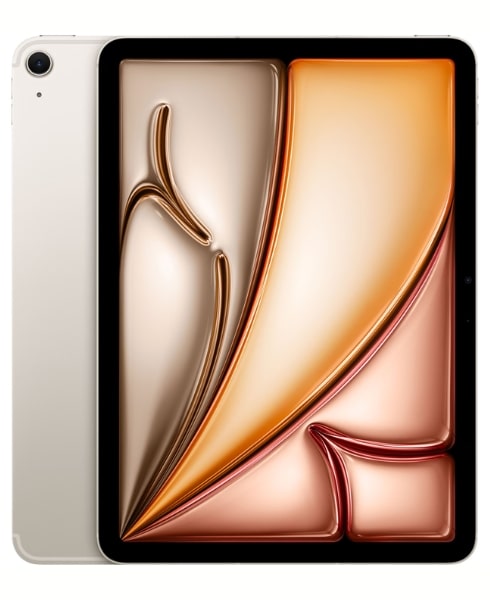 Apple iPad Air 11" M3 (2025) 7th Gen Wifi 128 GB Starlight Ca nou