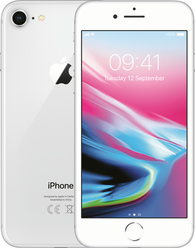 Apple iPhone 8 256 GB Silver Excelent 1 Apple iPhone 8 256 GB Silver Excelent