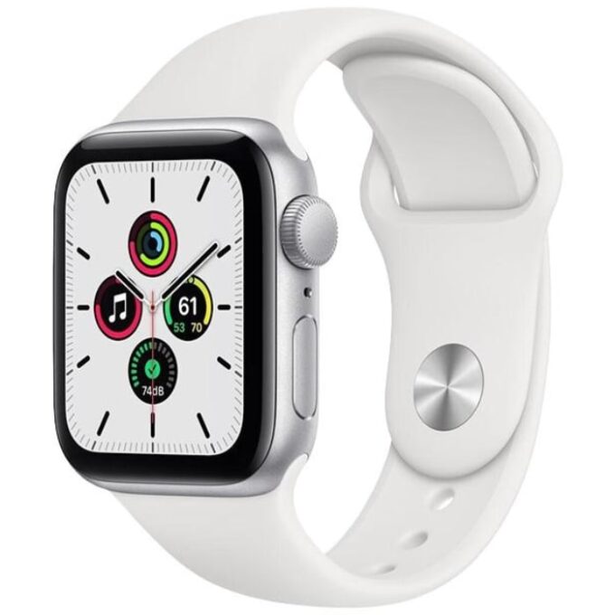 Apple Watch SE 2020, GPS, Aluminium 44mm N/A Silver Excelent