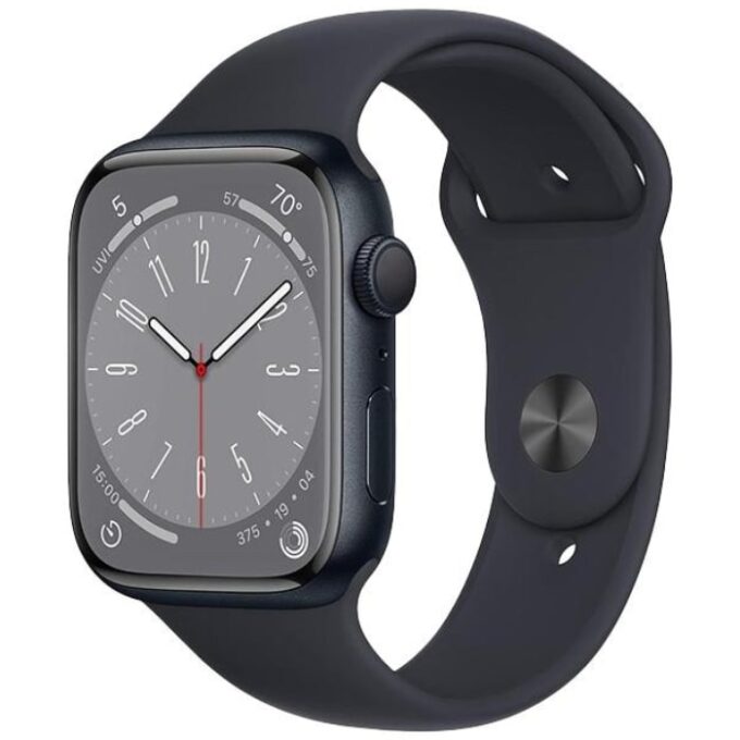 Apple Watch Series 8 2022, GPS, Aluminium 45mm N/A Midnight Foarte bun