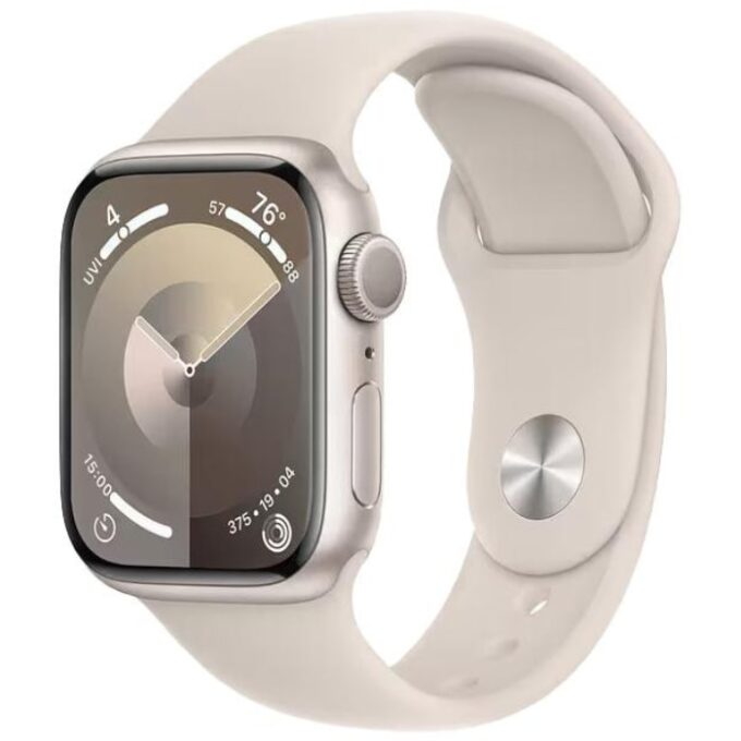 Apple Watch Series 9 2023, GPS, Aluminium 41mm N/A Starlight Excelent