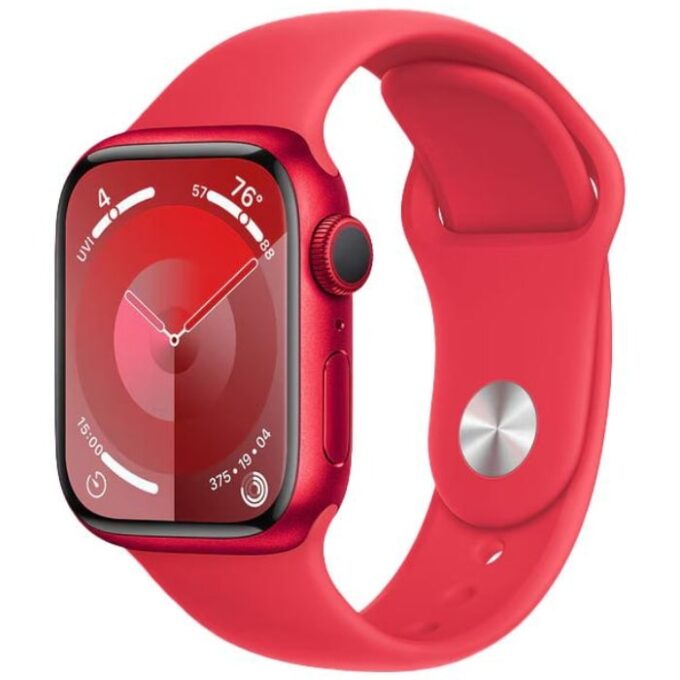 Apple Watch Series 9 2023, GPS + Cellular, Aluminium 45mm N/A Red Foarte bun