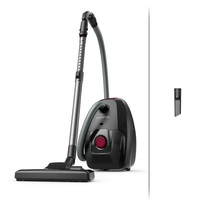 Aspirator cu sac Rowenta RO4933EA  900W  Clasa A  75 dB  4.5 L  Negru