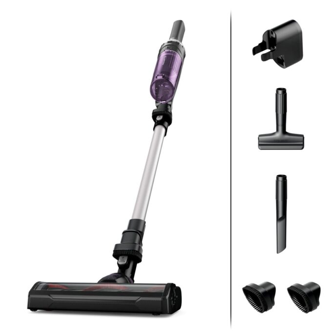 Aspirator vertical Rowenta X-Nano RH1129WO 0.5l 16.8V Autonomie maxima 40 min Negru-Mov