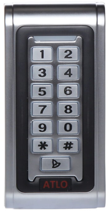 Tastatura standalone RFID, 24V, IP68, cu Wi-Fi, compatibila cu Tuya Smart, Safer RFID125TU