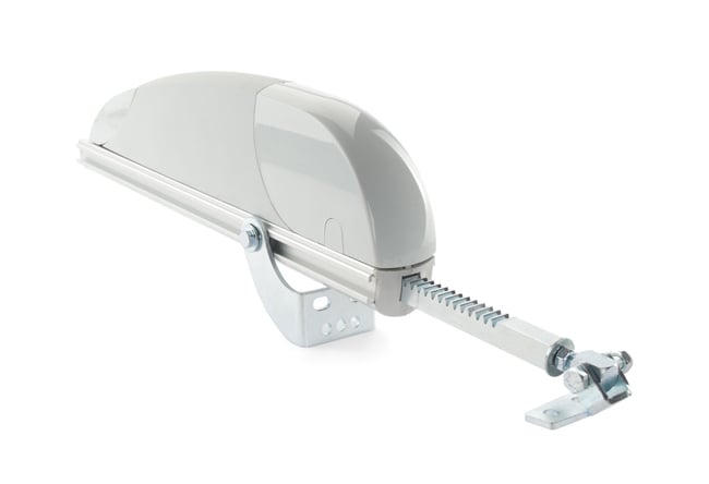 Automatizare ventilatie, cu cremaliera, pentru deschidere geamuri batante, Comunello AIRWIN A45, 230V, 450N, 350mm, MA45S135H0G00