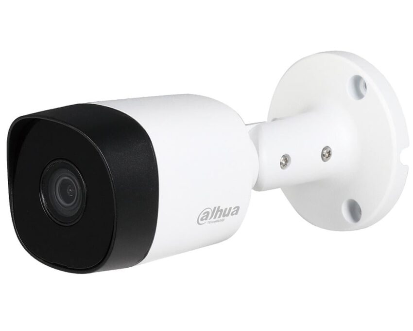 Camera bullet de exterior 2 MP HDCVI, Smart IR 20 m, lentila 3.6mm, carcasa metal, Dahua HAC-B2A21