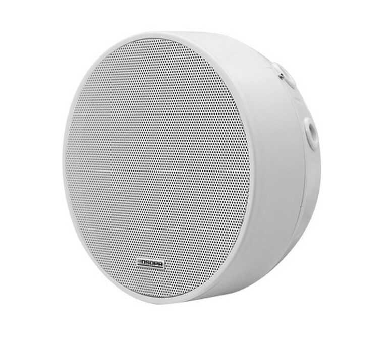 Boxa de tavan PA 12W/ 6W/ 3W, 100V, rezistenta la foc, IP32, certificat EN54-24, DSPPA DSP5311EN