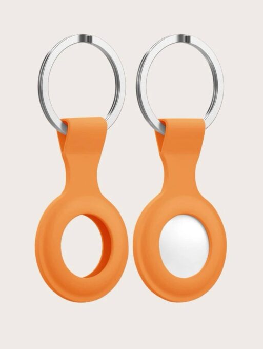 Breloc AirTag Silicon Orange