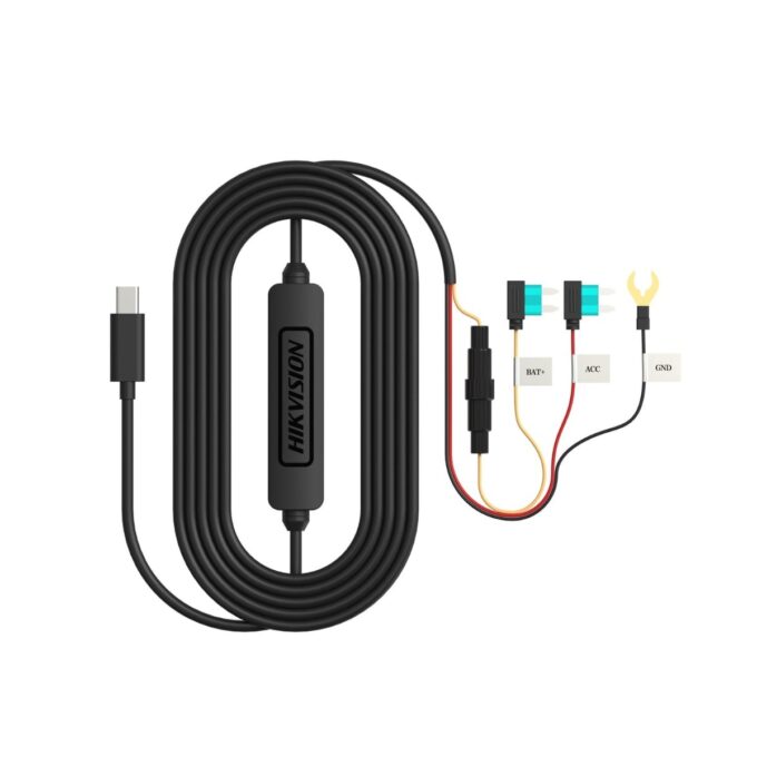 Cablu alimentare camere auto Hikvision AE-DF7351/3.8m/MICRO, 3.8m, 12–24V DC, iesire 5V, micro USB, protectie tensiune scazuta 1 Cablu alimentare camere auto Hikvision AE-DF7351/3.8m/MICRO, 3.8m, 12–24V DC, iesire 5V, micro USB, protectie tensiune scazuta