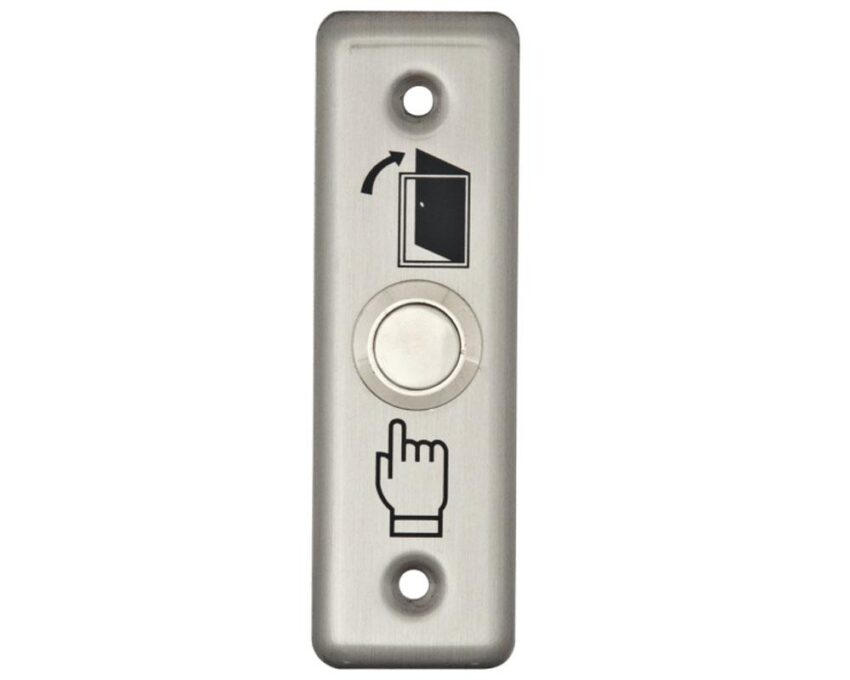 Buton de iesire incastrabil, din inox, PBK-811A 1 Buton de iesire incastrabil, din inox, PBK-811A