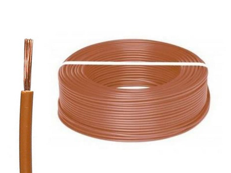 Cablu conductor flexibil MYF 1,5mm, rola100 metri, maro, CCA, MYF1.5MARO 1 Cablu conductor flexibil MYF 1,5mm, rola100 metri, maro, CCA, MYF1.5MARO