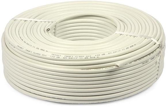 Cablu de alarma cu 8 fire din cupru 100%, ecranat, rola 100m, Elan 8CUEF