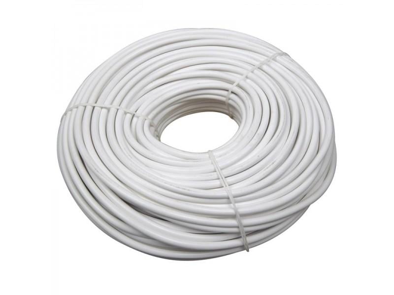 Cablu de alimentare flexibil cu fire de cupru, Myym 3x1,5 mm, alb, MYYM3X1.5-CU ALB 1 Cablu de alimentare flexibil cu fire de cupru, Myym 3x1,5 mm, alb, MYYM3X1.5-CU ALB