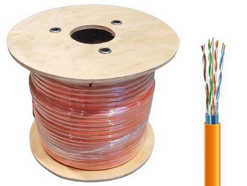 Cablu FTP CAT5e, din cupru, 4x2x24 AWG, LSZH, rola 100m, Safer ADM-FTP5E-LSZH-AWG24-100M 1 Cablu FTP CAT5e, din cupru, 4x2x24 AWG, LSZH, rola 100m, Safer ADM-FTP5E-LSZH-AWG24-100M