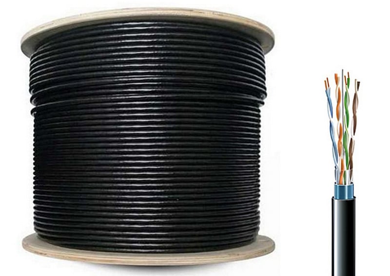 Cablu FTP CAT5E, din cupru, 4x2x24AWG, rola 100m, Safer ADM-FTP5E-4X2X24-100MPE 1 Cablu FTP CAT5E, din cupru, 4x2x24AWG, rola 100m, Safer ADM-FTP5E-4X2X24-100MPE