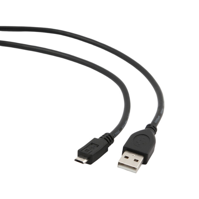 Cablu USB 2.0 ecranat, USB-A la Micro-USB, 1.8m, Gembird CCP-mUSB2-AMBM-6 1 Cablu USB 2.0 ecranat, USB-A la Micro-USB, 1.8m, Gembird CCP-mUSB2-AMBM-6