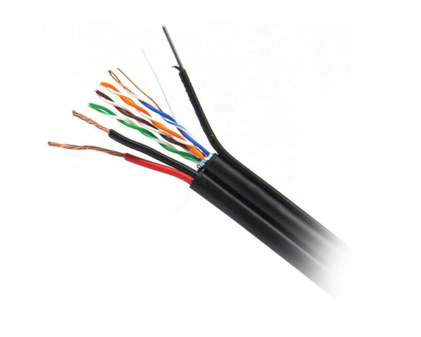 Cablu UTP cu alimentare si sufa, siamez, CAT 5E, UTPCUCAT5Q5SUFA+POWER 1 Cablu UTP cu alimentare si sufa, siamez, CAT 5E, UTPCUCAT5Q5SUFA+POWER