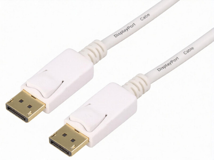Cablu display port la display port, lungime 1.8m, alb, 4K UHD, 17.28 Gbps, Gembird CC-DP2-6-W 1 Cablu display port la display port, lungime 1.8m, alb, 4K UHD, 17.28 Gbps, Gembird CC-DP2-6-W