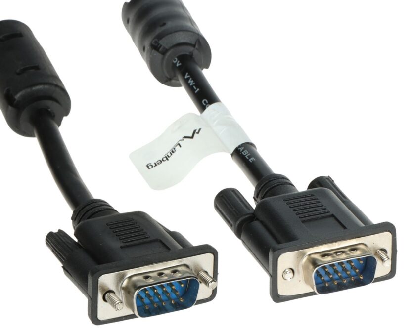 Cablu VGA, ecranare dubla, 2MP, Lanberg VGA-10-WW/L 1 Cablu VGA, ecranare dubla, 2MP, Lanberg VGA-10-WW/L