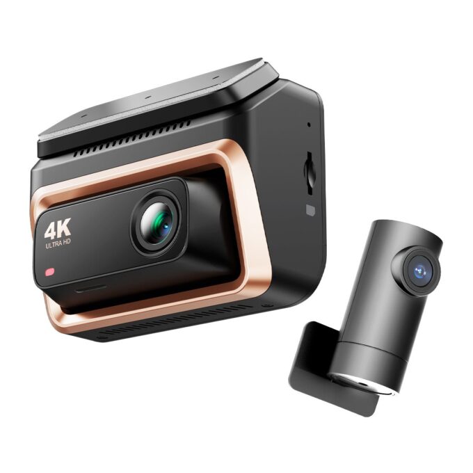 Camera auto DVR fata-spate DDPAI-Z90 Master Dual, 4K+4K, Sony STARVIS 2, Wi-Fi 5GHz, GPS, parcare 24/7