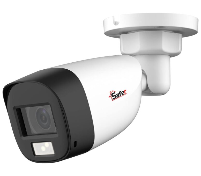 Camera de supraveghere pentru exterior HDCVI, 5MP, 2.8mm, Iluminare duala IR si LED 20m, Microfon, IP67, SAF-BP5MP20F28-IL-A 1 Camera de supraveghere pentru exterior HDCVI, 5MP, 2.8mm, Iluminare duala IR si LED 20m, Microfon, IP67, SAF-BP5MP20F28-IL-A