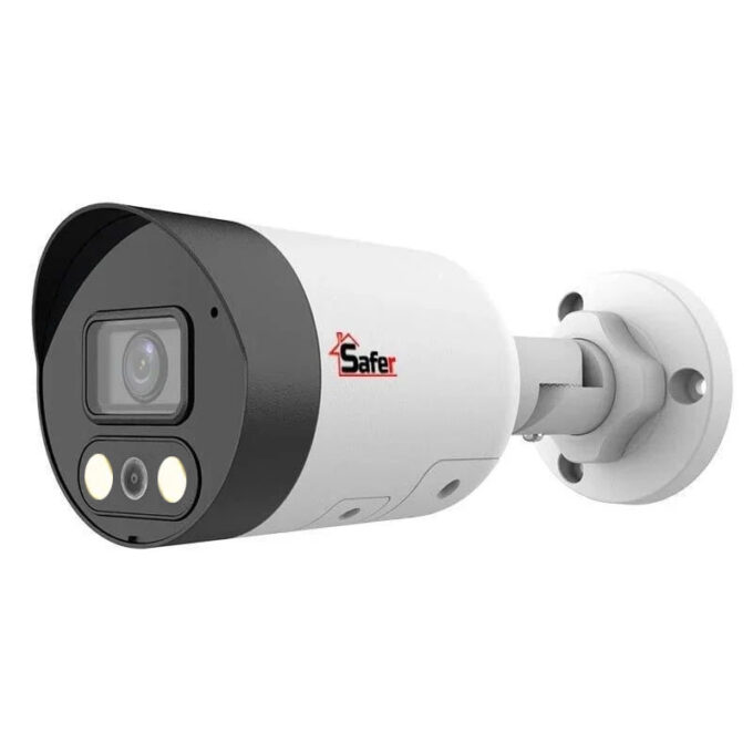 Camera de supraveghere IP, 8MP, 2.8mm, Full Color IR si LED 30m, Alarma acustica si optica, Microfon si difuzor, PoE, MicroSD, Safer SAF-IPCBM8MP30CH-LED28 1 Camera de supraveghere IP, 8MP, 2.8mm, Full Color IR si LED 30m, Alarma acustica si optica, Microfon si difuzor, PoE, MicroSD, Safer SAF-IPCBM8MP30CH-LED28