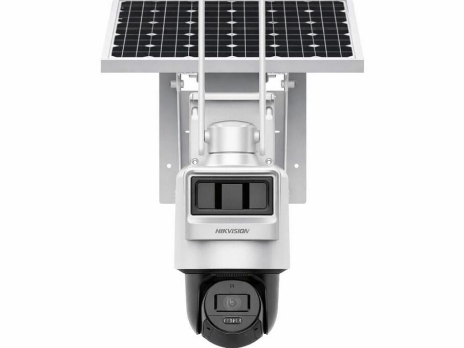 Camera de supraveghere 4G 2MP HiLook PTZ-N2C200I-K/4G/C09S20, panou solara, IR, difuzor si microfon, iP66, slot MicroSD