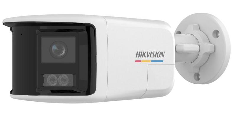Camera supraveghere panoramica IP Hikvision DS-2CD1T67G2HP-LIUF/SL(2.8mm), 6MP, ColorVU, Smart Hybrid Light, Audio, Alarma, PoE, IP67