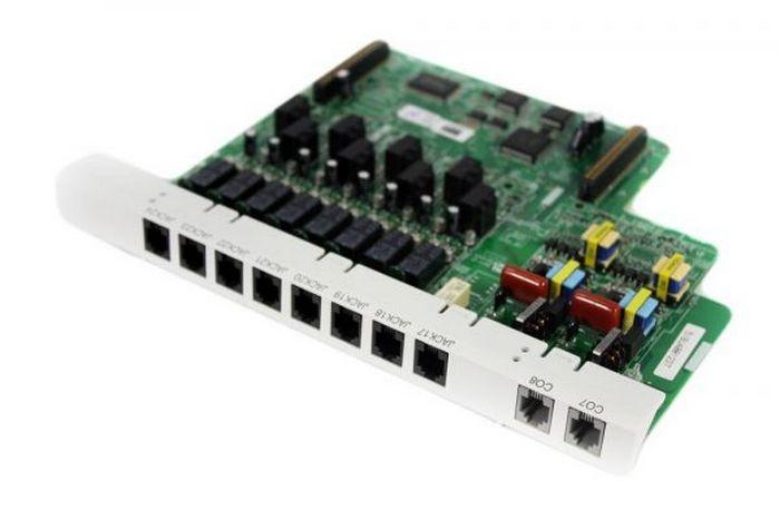 Cartela Panasonic, extensie 2 CO si 8 linii de interior, KX-TE82480 1 Cartela Panasonic, extensie 2 CO si 8 linii de interior, KX-TE82480