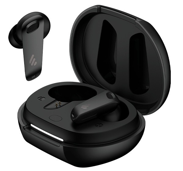 Casti True Wireless Edifier NEOBUDS-PLUS-BK, Hi-Res Audio Wireless, 47h autonomie, Bluetooth, gaming low latency, IP54