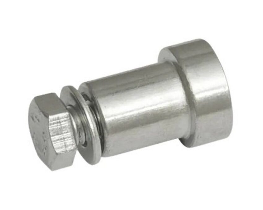 Distantier cu surub pentru cremaliera metalica CAVRN3 1 Distantier cu surub pentru cremaliera metalica CAVRN3