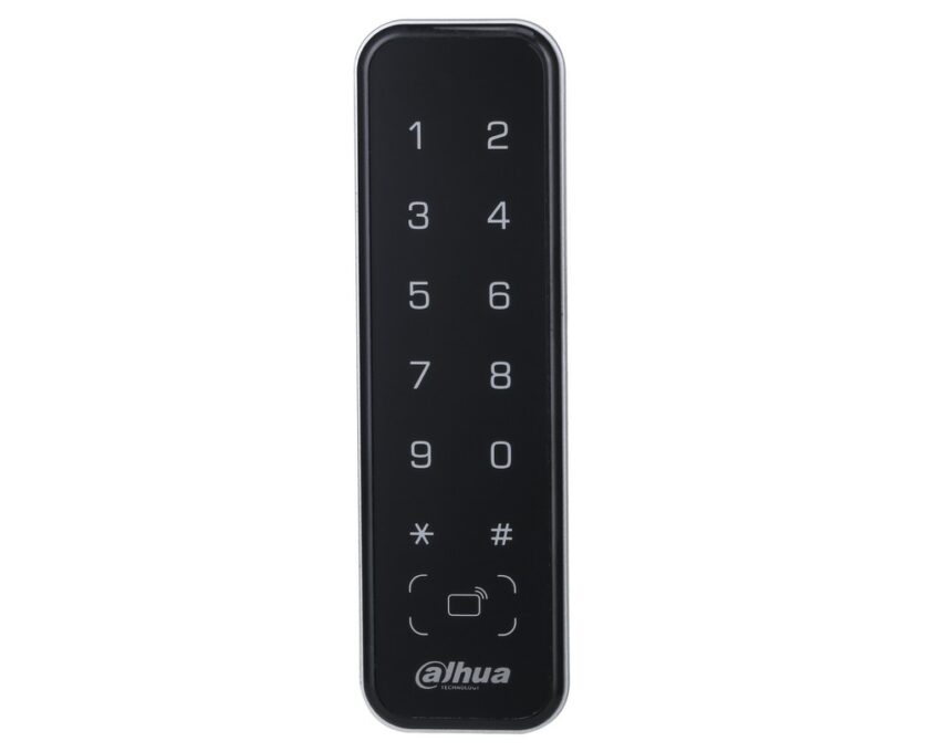 Cititor de proximitate, suporta carduri Mifare si PIN, RS-485, Wiegand, IP66, Dahua ASR2201A