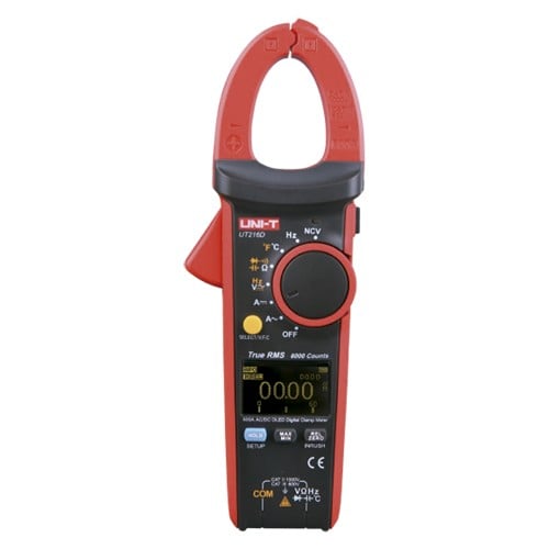 Clampmetru digital UNI-T UT216C, afisaj LCD, 600A, functie NCV 1 Clampmetru digital UNI-T UT216C, afisaj LCD, 600A, functie NCV