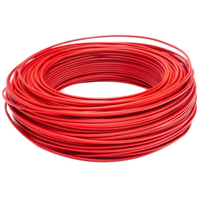Conductor FY 6 mm, 100 metri, FY6-ROSU 1 Conductor FY 6 mm, 100 metri, FY6-ROSU