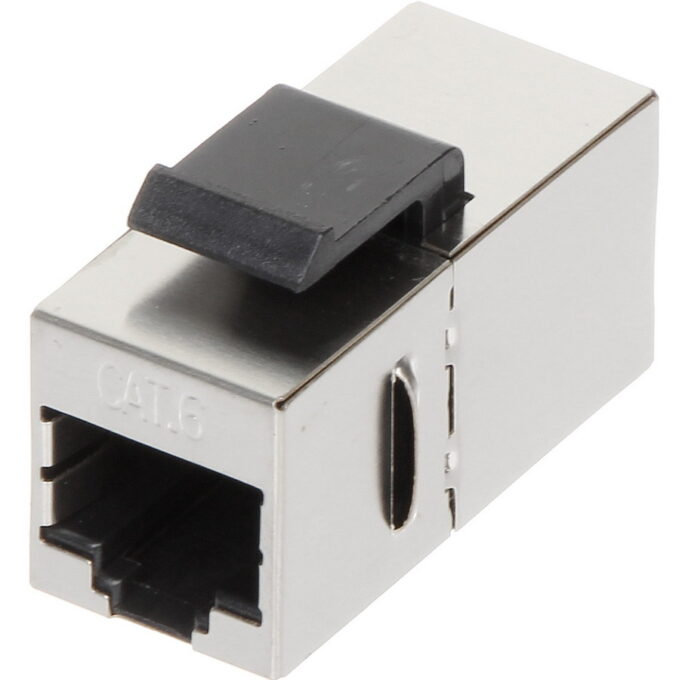 Conector RJ45, impedanta 100 ohmi, metal, Safer TS-ADRJ45M6A 1 Conector RJ45, impedanta 100 ohmi, metal, Safer TS-ADRJ45M6A